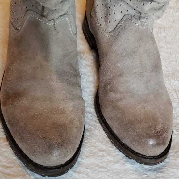 OTBT POULSBO women leather slouch boot Sz 9.5M - Picture 4 of 8